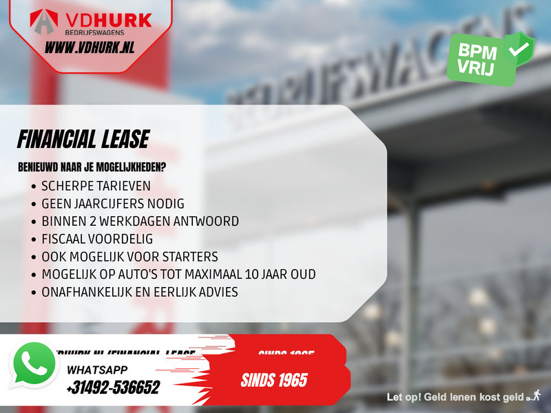 Fiat Dobló Cargo 1.6 MJ 105 pk BPM VRIJ! 3Pers./ NL Auto/ Airco/ Cruise en crédit-bail Fiat Dobló Cargo 1.6 MJ 105 pk BPM VRIJ! 3Pers./ NL Auto/ Airco/ Cruise: photos 13