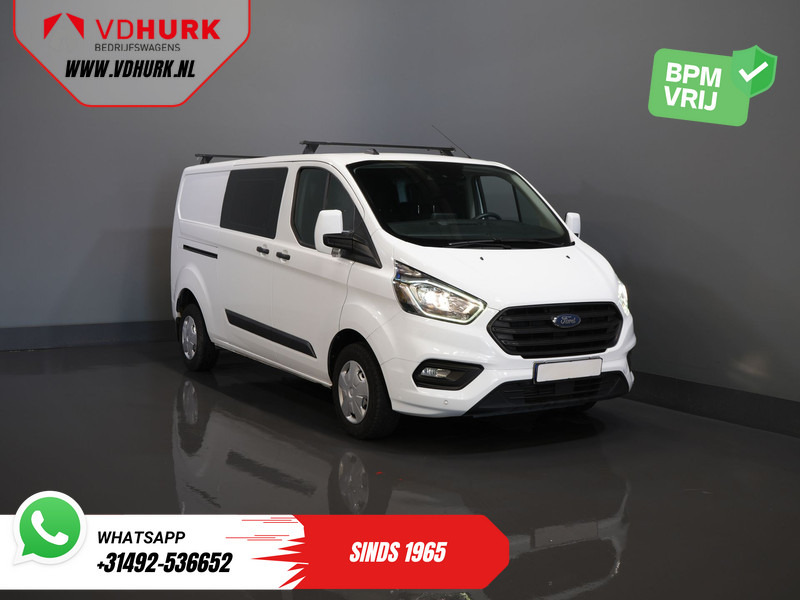 Ford Transit Custom 2.0 TDCI L2 Trend DC Dubbel Cabine BPM VRIJ! Stoelverw./ Carplay/ 2.7t Trekverm./ Navi/ PDC/ Cruise - Fourgonnette, Utilitaire double cabine: photos 1 Ford Transit Custom 2.0 TDCI L2 Trend DC Dubbel Cabine BPM VRIJ! Stoelverw./ Carplay/ 2.7t Trekverm./ Navi/ PDC/ Cruise - Fourgonnette, Utilitaire double cabine: photos 1