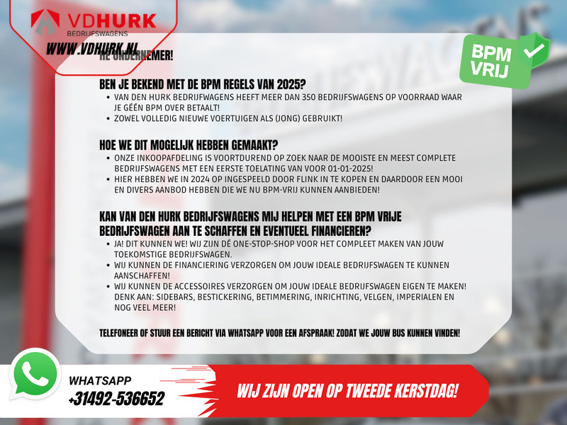 Minibus, Transport de personnes Mercedes-Benz Sprinter 313 2.2 CDI L2H2 €10.164 Incl. BTW BPM VRIJ! EXPORT Combi/ 9 Persoons/ Kombi/ 9P/ Airco/ Rolstoellift: photos 8 Minibus, Transport de personnes Mercedes-Benz Sprinter 313 2.2 CDI L2H2 €10.164 Incl. BTW BPM VRIJ! EXPORT Combi/ 9 Persoons/ Kombi/ 9P/ Airco/ Rolstoellift: photos 8