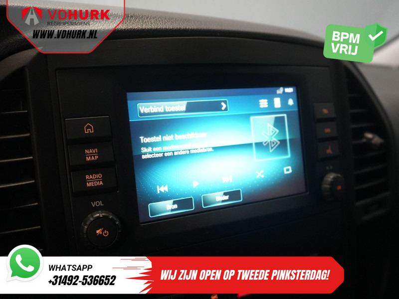 Fourgonnette Mercedes-Benz Vito 114 CDI Aut. L2 BPM VRIJ! LED/ Climate/ 19" LMV/ Carplay/ Cruise/ Camera/ 2.5t Trekverm.: photos 9