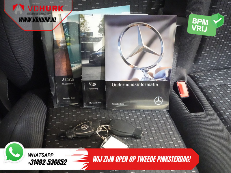 Fourgonnette Mercedes-Benz Vito 114 CDI Aut. L2 BPM VRIJ! LED/ Climate/ 19" LMV/ Carplay/ Cruise/ Camera/ 2.5t Trekverm.: photos 10