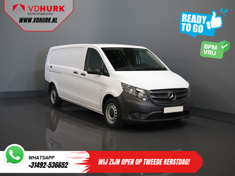 Mercedes-Benz Vito 116 CDI Aut. L3 XL BPM VRIJ! Carplay/ Stoelverw./ 270Gr. Deuren/ Cruise/ Airco/ Navi/ Camera/ PDC - Fourgonnette: photos 1 Mercedes-Benz Vito 116 CDI Aut. L3 XL BPM VRIJ! Carplay/ Stoelverw./ 270Gr. Deuren/ Cruise/ Airco/ Navi/ Camera/ PDC - Fourgonnette: photos 1