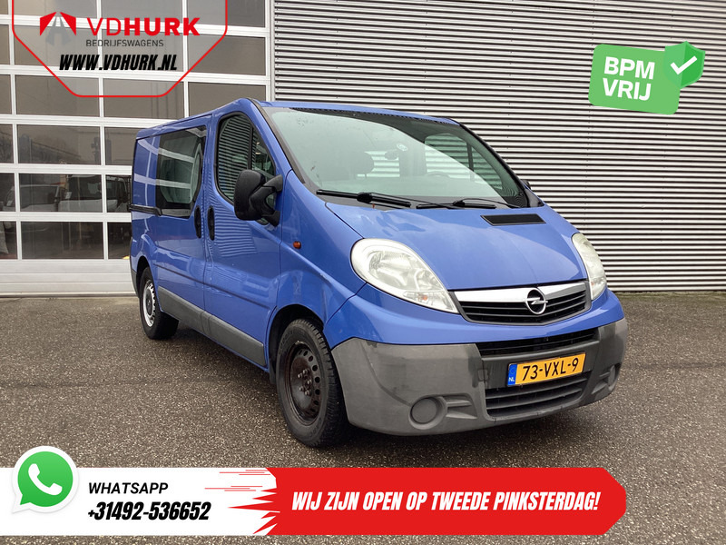 Opel Vivaro 2.5 CDTI 115 pk DC Dubbel Cabine MARGE EXPORT ONLY 2x Schuifdeur/ 6 Pers./ Airco/ PDC/ Trekhaak - Fourgonnette, Utilitaire double cabine: photos 1 Opel Vivaro 2.5 CDTI 115 pk DC Dubbel Cabine MARGE EXPORT ONLY 2x Schuifdeur/ 6 Pers./ Airco/ PDC/ Trekhaak - Fourgonnette, Utilitaire double cabine: photos 1