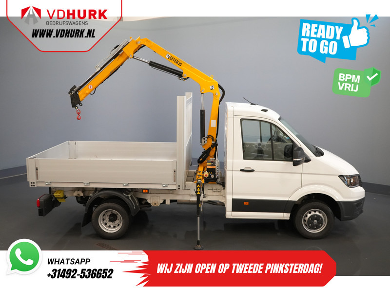 Volkswagen Crafter 50 165 pk Effer 352S Kraan/ Crane/ Kran/ Autokran/ PTO/ Open laadbak/ Dubbel Lucht - Utilitaire plateau: photos 4 Volkswagen Crafter 50 165 pk Effer 352S Kraan/ Crane/ Kran/ Autokran/ PTO/ Open laadbak/ Dubbel Lucht - Utilitaire plateau: photos 4