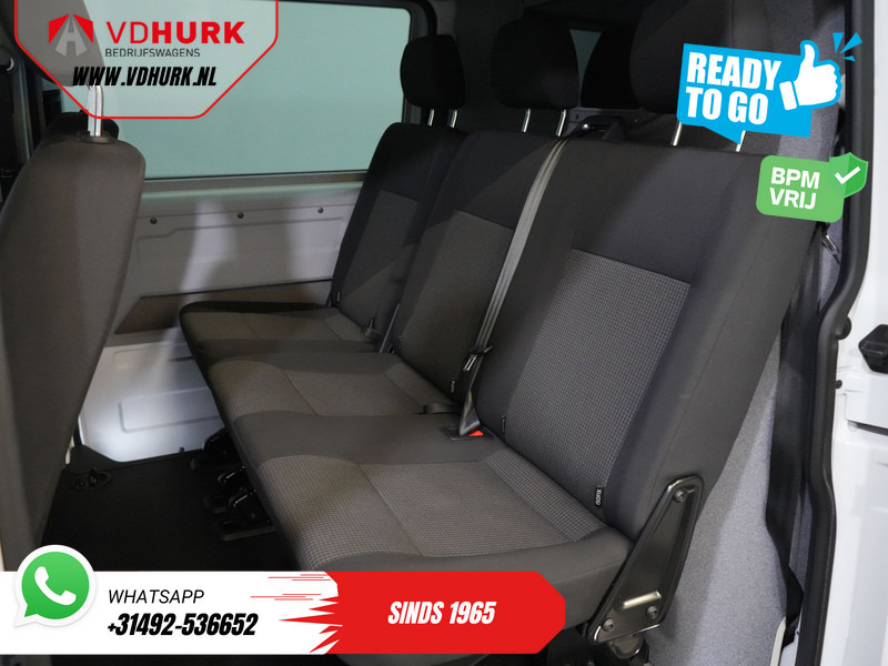 Fourgonnette, Utilitaire double cabine Volkswagen Transporter 2.0 TDI 150 pk Aut. L2 DC Dubbel Cabine BPM VRIJ! Ready2Go 2xSchuifdeur/ Adapt Cruise/ LED/ Standkachel/ Stoelverw./ Carplay/ Ca: photos 18