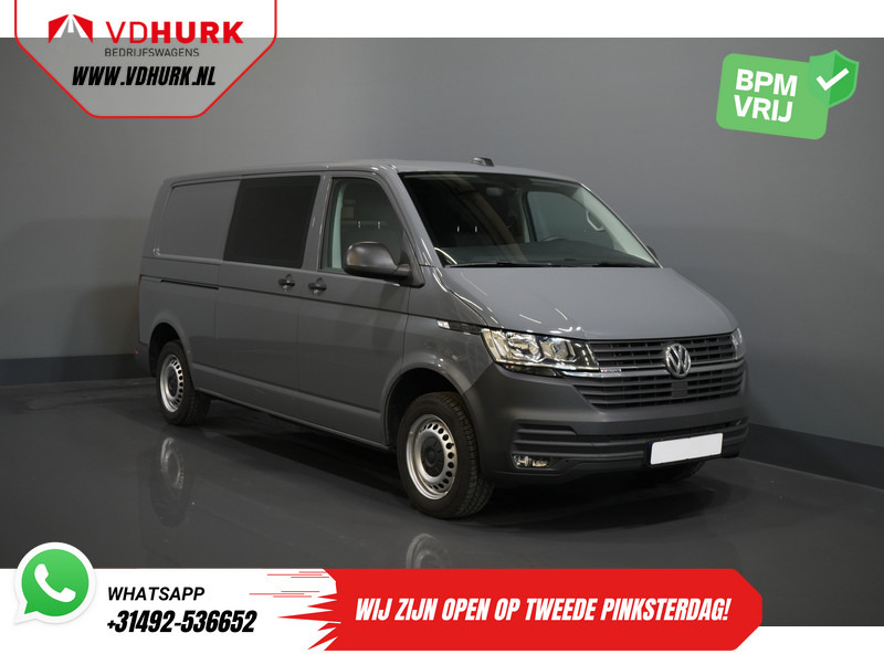 Volkswagen Transporter T6.1 2.0 TDI 150 Pk DSG Aut. L2 BPM VRIJ! DC Dubbel Cabine 4Motion/ Carplay/ Camera/ PDC/ Cruise/ Airco - Fourgonnette, Utilitaire double cabine: photos 1 Volkswagen Transporter T6.1 2.0 TDI 150 Pk DSG Aut. L2 BPM VRIJ! DC Dubbel Cabine 4Motion/ Carplay/ Camera/ PDC/ Cruise/ Airco - Fourgonnette, Utilitaire double cabine: photos 1
