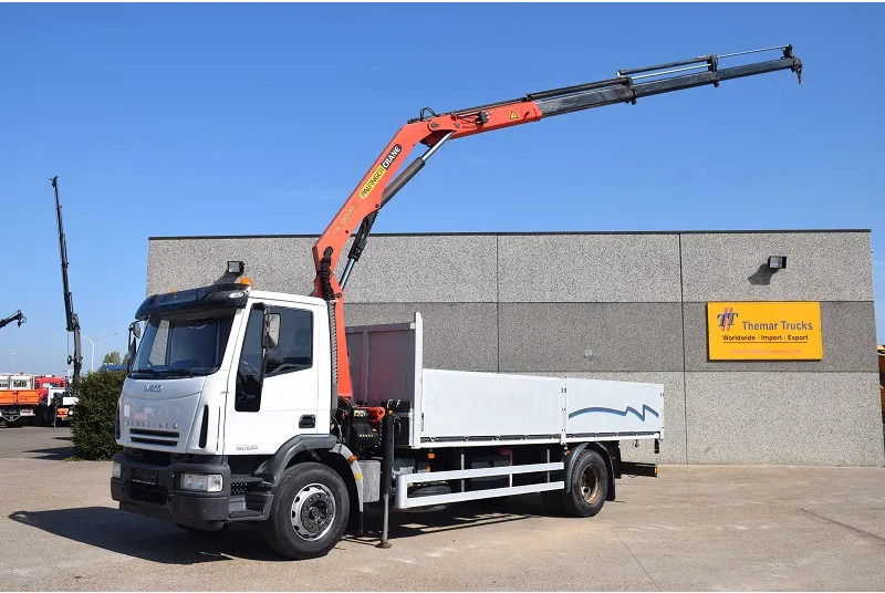 Iveco EuroCargo 180 E24 PK 10000 - Camion grue: photos 1 Iveco EuroCargo 180 E24 PK 10000 - Camion grue: photos 1