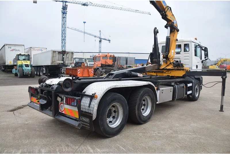 MAN TGS 26.360 - Camion ampliroll, Camion grue: photos 5 MAN TGS 26.360 - Camion ampliroll, Camion grue: photos 5
