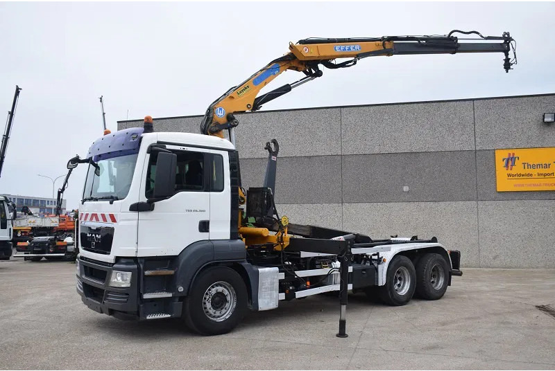 MAN TGS 26.360 - Camion ampliroll, Camion grue: photos 1 MAN TGS 26.360 - Camion ampliroll, Camion grue: photos 1