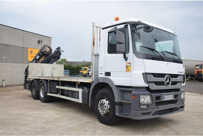 Mercedes-Benz Actros 2641 - Camion plateau, Camion grue: photos 4 Mercedes-Benz Actros 2641 - Camion plateau, Camion grue: photos 4
