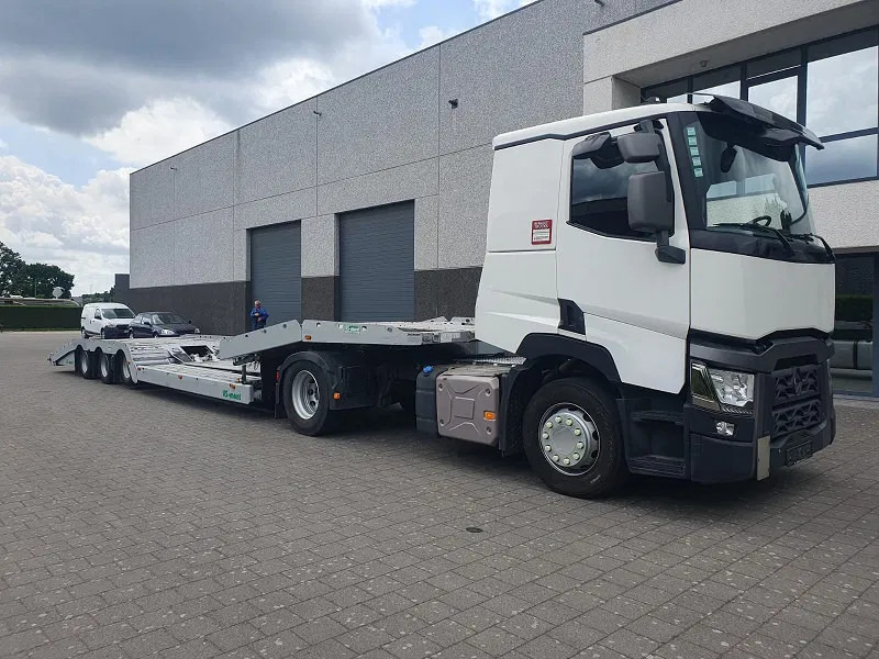 VS MONT VSAT02 -Belgische Trailer - Truck transporter - Semi-remorque porte-voitures: photos 5 VS MONT VSAT02 -Belgische Trailer - Truck transporter - Semi-remorque porte-voitures: photos 5