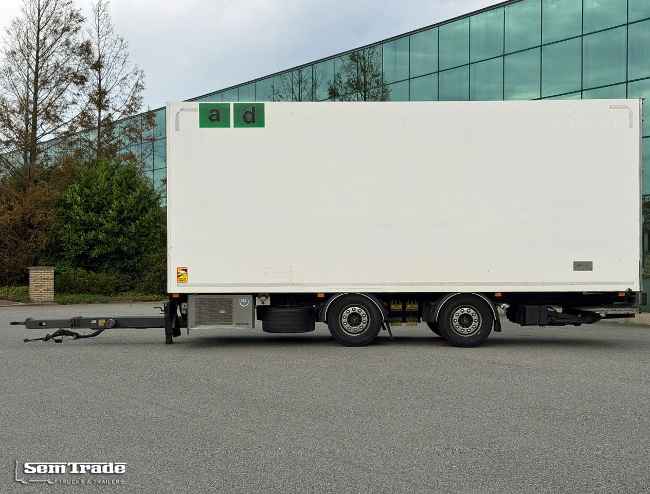 Van Weel VW 18000 VW EBO Isolated BOX TRS Cooling Tail Lift NL-Trailer - Autre matériel: photos 2 Van Weel VW 18000 VW EBO Isolated BOX TRS Cooling Tail Lift NL-Trailer - Autre matériel: photos 2