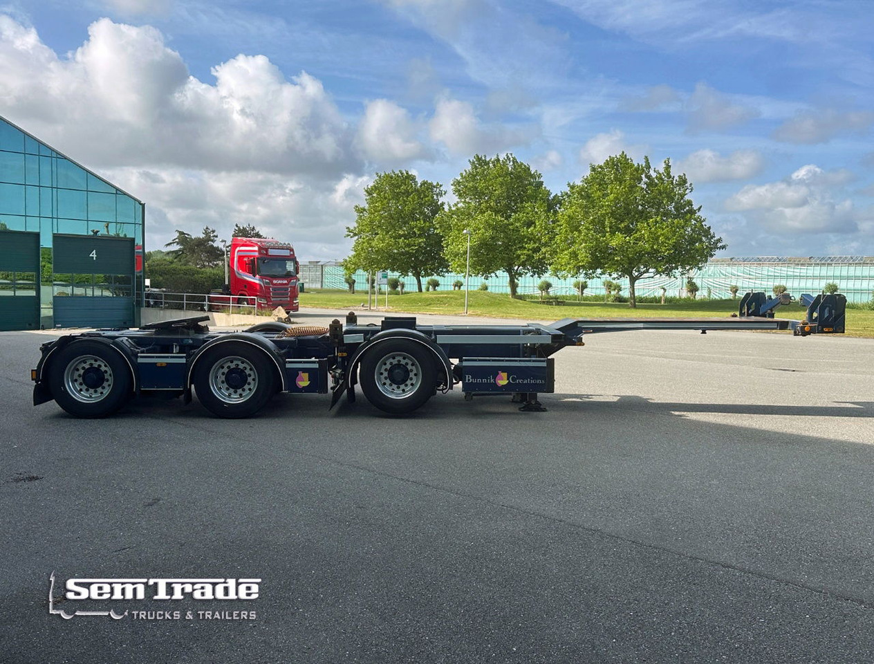 D-TEC CTD-41-03D LZV Dolly Breaker BPW Axles TOP Condition NL Trailer - Semi-remorque porte-conteneur/ Caisse mobile: photos 5 D-TEC CTD-41-03D LZV Dolly Breaker BPW Axles TOP Condition NL Trailer - Semi-remorque porte-conteneur/ Caisse mobile: photos 5