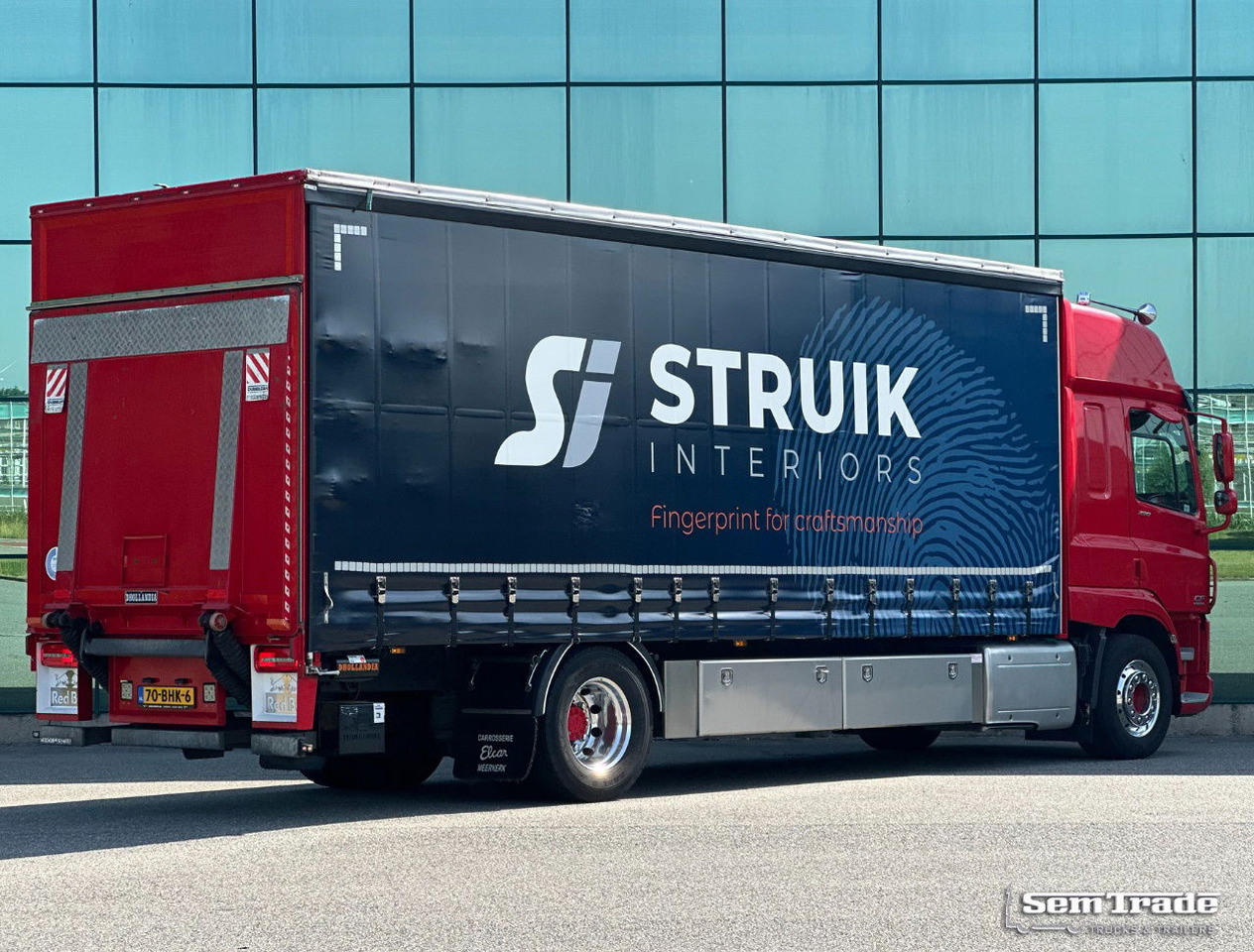 DAF CF 290 FA Space CAB Hardhouten Vloer 2500 KG Klep Nieuw Staat - Camion fourgon: photos 5 DAF CF 290 FA Space CAB Hardhouten Vloer 2500 KG Klep Nieuw Staat - Camion fourgon: photos 5