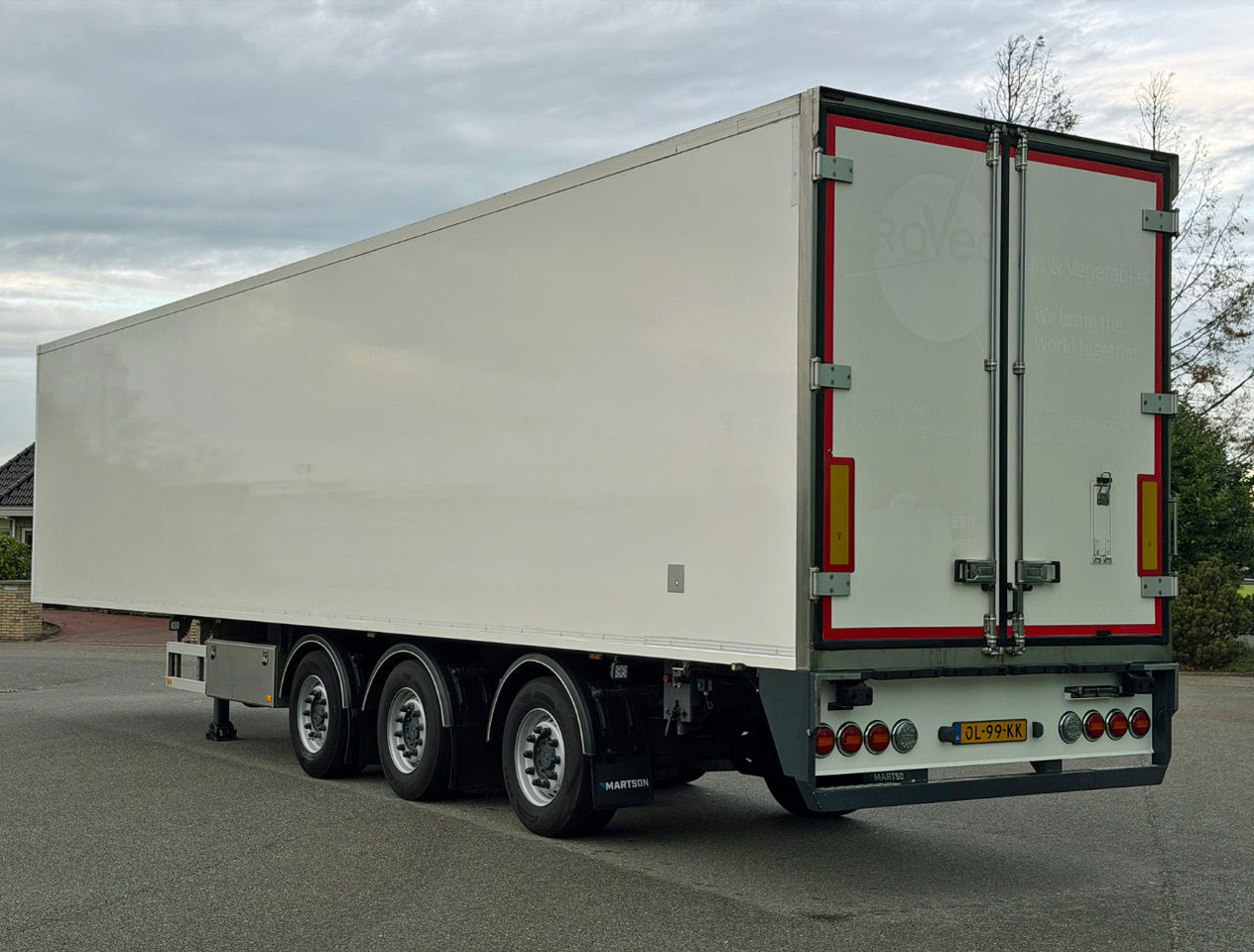 HTF 3-AS Heiwo 1345 x 250 x 265 CM Stuuras Tridec Super Staat NL Trailer - Semi-remorque frigorifique: photos 3 HTF 3-AS Heiwo 1345 x 250 x 265 CM Stuuras Tridec Super Staat NL Trailer - Semi-remorque frigorifique: photos 3