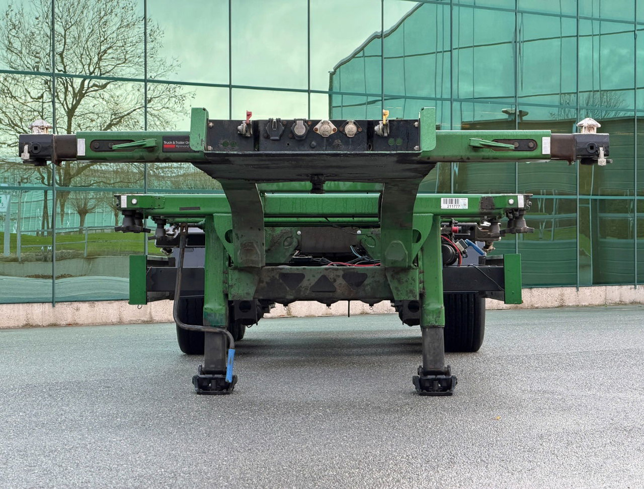 Semi-remorque porte-conteneur/ Caisse mobile Kögel S24-2 Back Slider Lift Axle Disc Brakes 3 Pieces Available NL-Trailer: photos 7