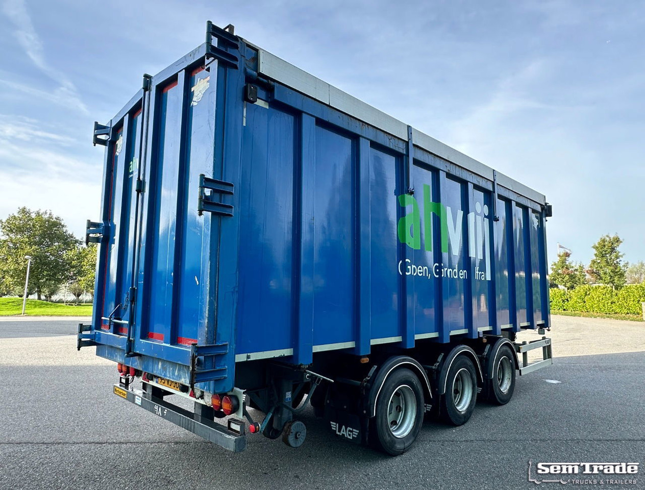 LAG M-3-24 + Piet Ruizeveld DS Lift Axle 72.000 KM Super Condition - Benne agricole: photos 5 LAG M-3-24 + Piet Ruizeveld DS Lift Axle 72.000 KM Super Condition - Benne agricole: photos 5