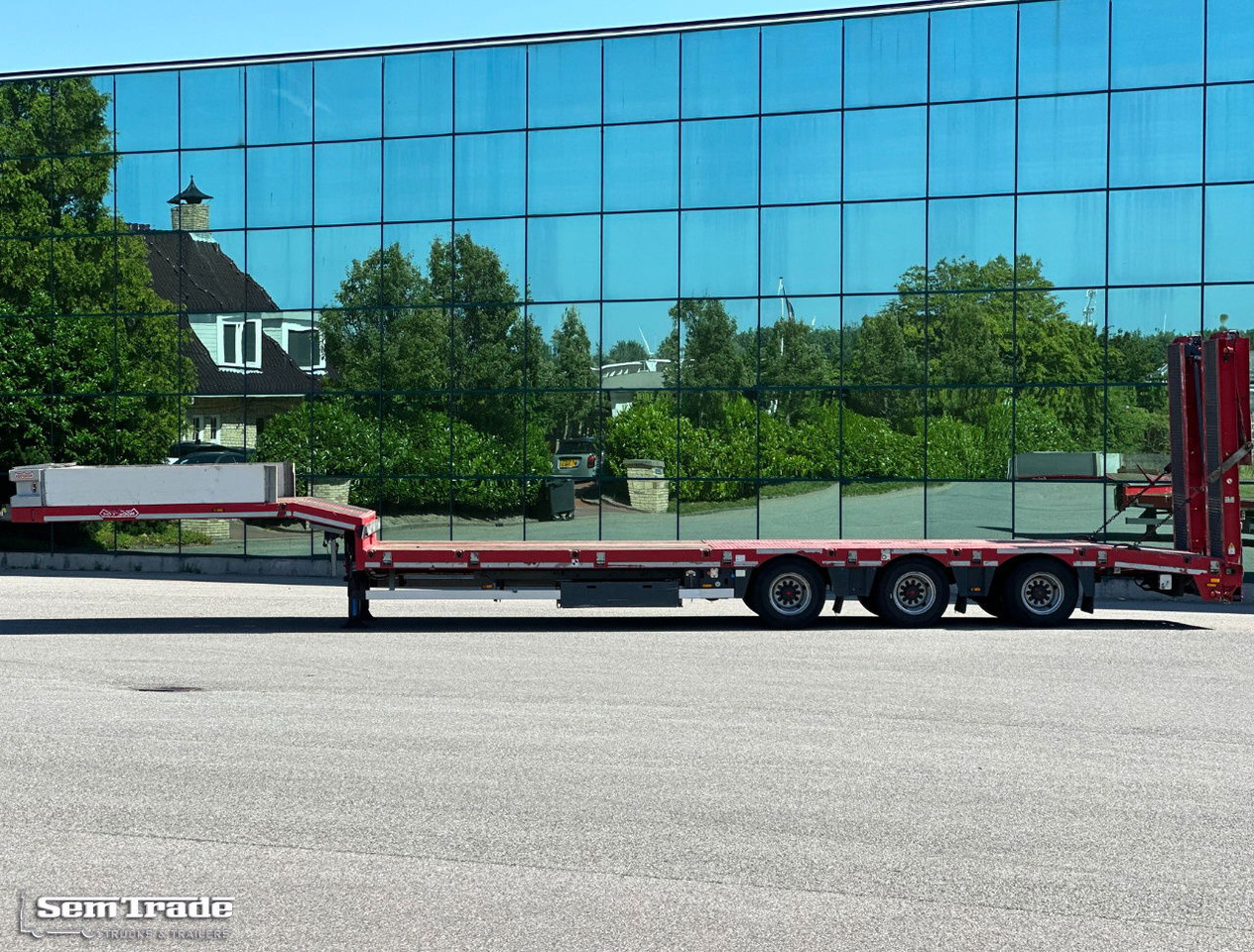 Nooteboom OSD-48-003 Semi 3 Axles Hydraulic Ramps Hinge TOP Condition - Semi-remorque surbaissé: photos 2 Nooteboom OSD-48-003 Semi 3 Axles Hydraulic Ramps Hinge TOP Condition - Semi-remorque surbaissé: photos 2