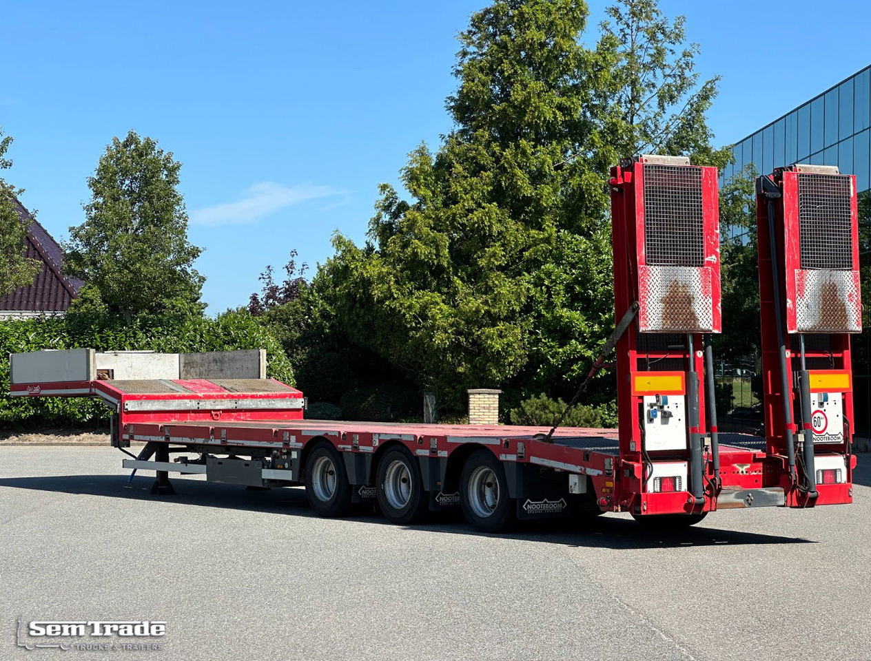 Nooteboom OSD-48-003 Semi 3 Axles Hydraulic Ramps Hinge TOP Condition - Semi-remorque surbaissé: photos 3 Nooteboom OSD-48-003 Semi 3 Axles Hydraulic Ramps Hinge TOP Condition - Semi-remorque surbaissé: photos 3