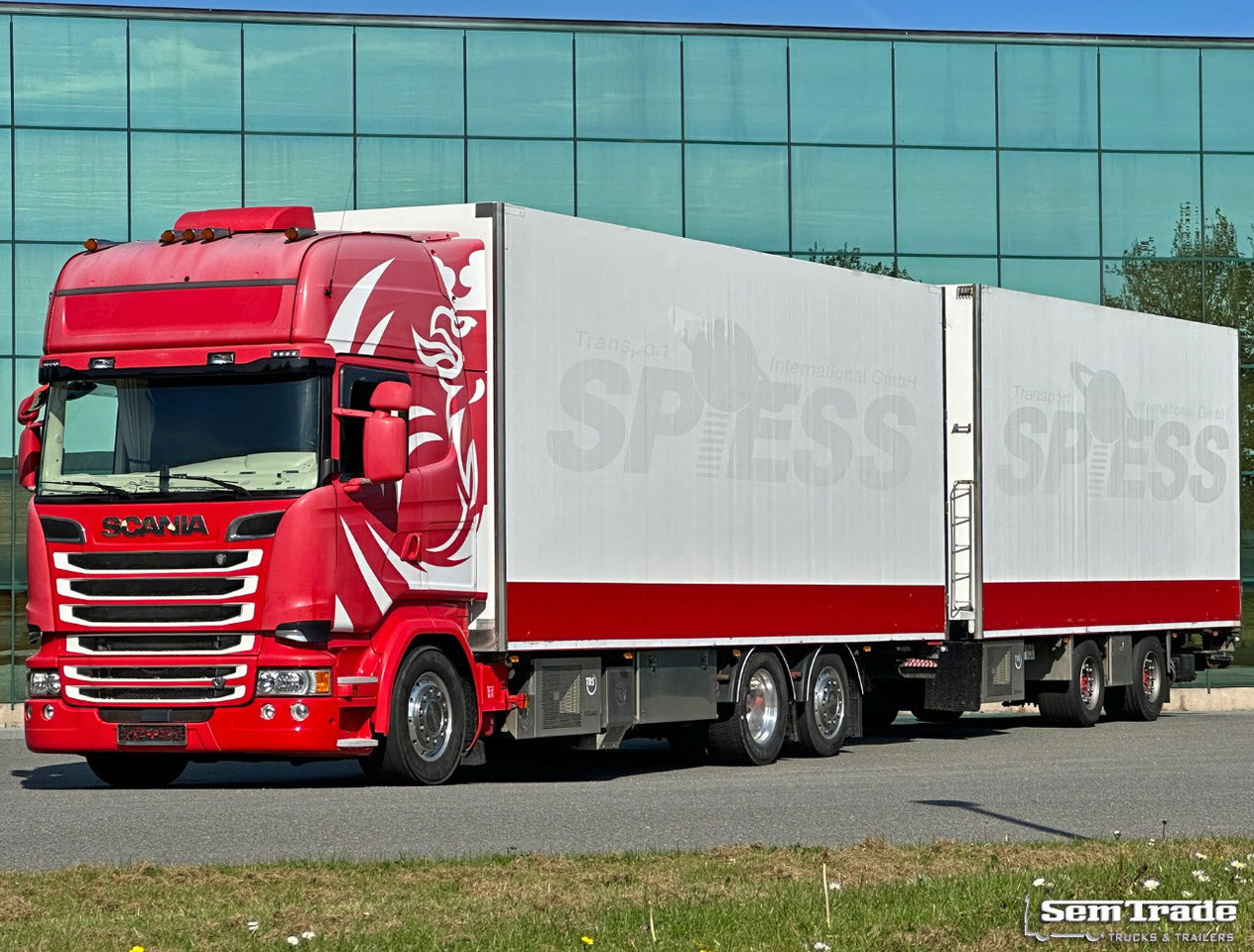 Scania R580 V8 6X2 Euro 6 Retarder Full AIR Full Options Combi - Camion frigorifique: photos 1 Scania R580 V8 6X2 Euro 6 Retarder Full AIR Full Options Combi - Camion frigorifique: photos 1