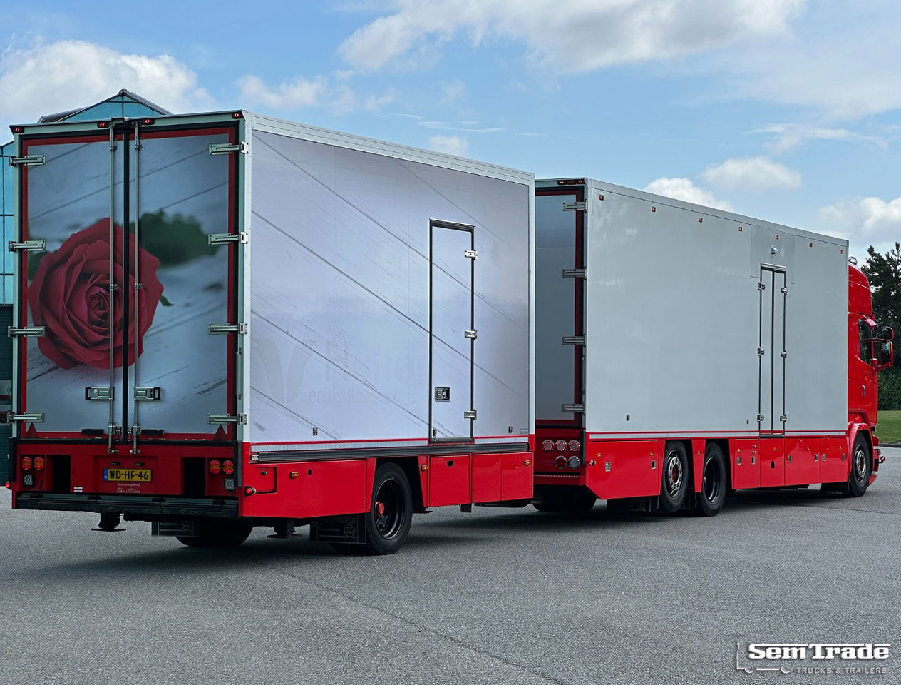 Scania R580 V8 Retarder 2X Thermo King Theo Mulder Isolated Boxes Super Condition NL-Combi - Camion frigorifique: photos 4 Scania R580 V8 Retarder 2X Thermo King Theo Mulder Isolated Boxes Super Condition NL-Combi - Camion frigorifique: photos 4