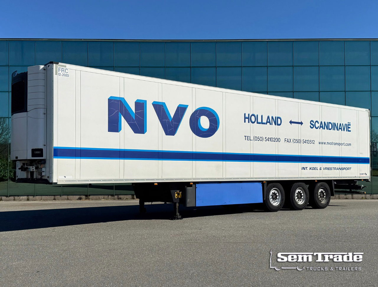 Schmitz Cargobull SCBS3B Carrier Vector SAF Axles Disc Brakes APK - TUV 02-2026 265 CM High Flowerwide 2 Pieces IN Stock - Semi-remorque frigorifique: photos 1 Schmitz Cargobull SCBS3B Carrier Vector SAF Axles Disc Brakes APK - TUV 02-2026 265 CM High Flowerwide 2 Pieces IN Stock - Semi-remorque frigorifique: photos 1