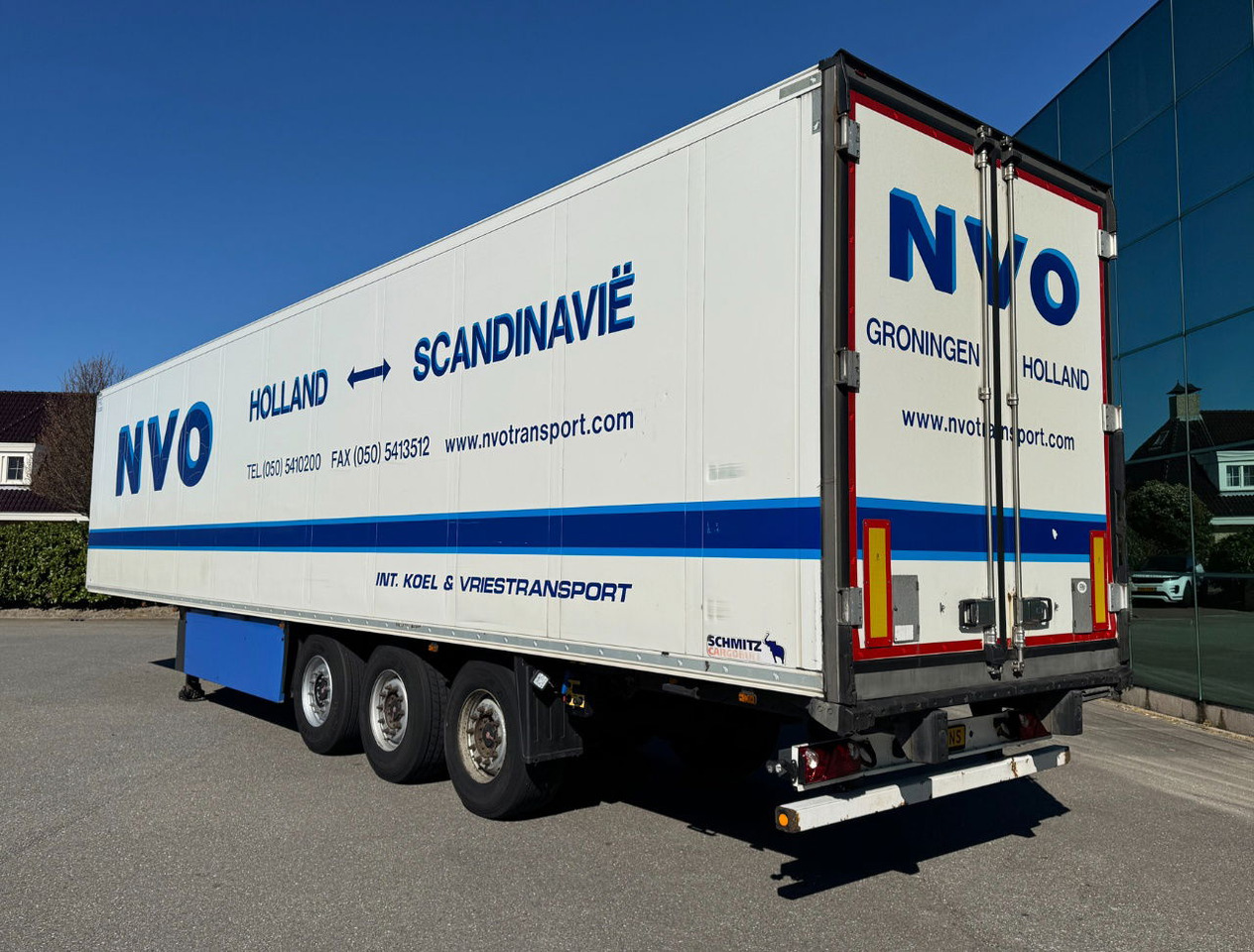Schmitz Cargobull SCBS3B Carrier Vector SAF Axles Disc Brakes APK - TUV 02-2026 265 CM High Flowerwide 2 Pieces IN Stock - Semi-remorque frigorifique: photos 3 Schmitz Cargobull SCBS3B Carrier Vector SAF Axles Disc Brakes APK - TUV 02-2026 265 CM High Flowerwide 2 Pieces IN Stock - Semi-remorque frigorifique: photos 3