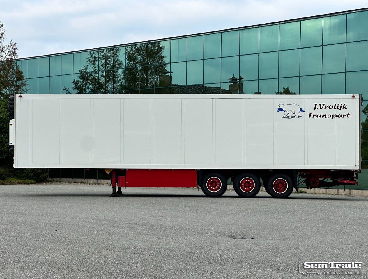 Schmitz Cargobull SKO 24 Carrier Maxima 1300 Flower Wide 2X Lift Axle - Semi-remorque frigorifique: photos 2 Schmitz Cargobull SKO 24 Carrier Maxima 1300 Flower Wide 2X Lift Axle - Semi-remorque frigorifique: photos 2