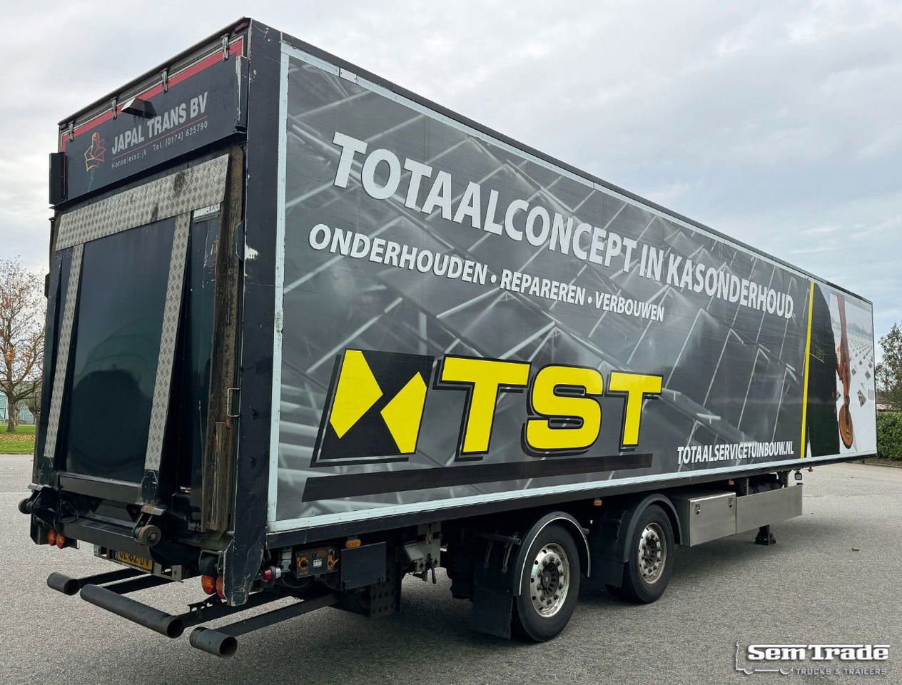 System Trailer Thermo King Tail Lift Steering Axle Lift Axle 1358x248x275 Inside NL-Trailer - Semi-remorque frigorifique: photos 4 System Trailer Thermo King Tail Lift Steering Axle Lift Axle 1358x248x275 Inside NL-Trailer - Semi-remorque frigorifique: photos 4