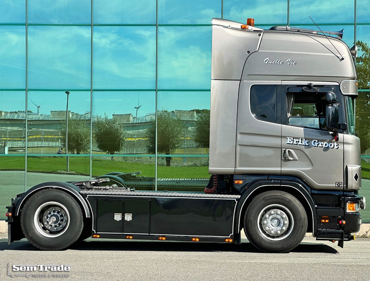 Scania R164-480 V8 Retarder Manual Gearbox Showtruck Completely Rebuild Unique Condition - Tracteur routier: photos 5 Scania R164-480 V8 Retarder Manual Gearbox Showtruck Completely Rebuild Unique Condition - Tracteur routier: photos 5