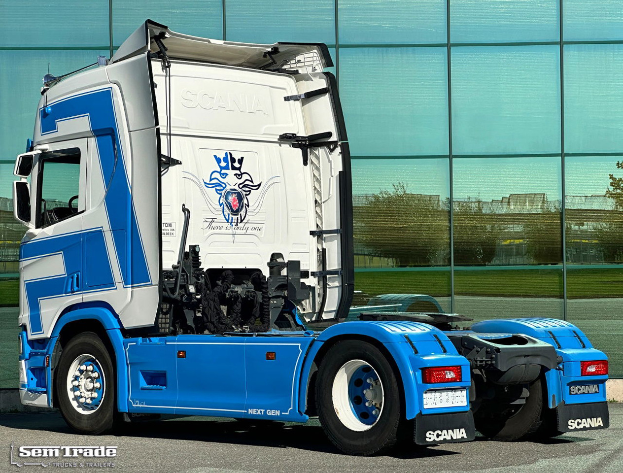 Scania R450 NGS Full AIR Retarder Full Spoiler 2X Tanks Super Condition Belgium-Truck - Tracteur routier: photos 3 Scania R450 NGS Full AIR Retarder Full Spoiler 2X Tanks Super Condition Belgium-Truck - Tracteur routier: photos 3