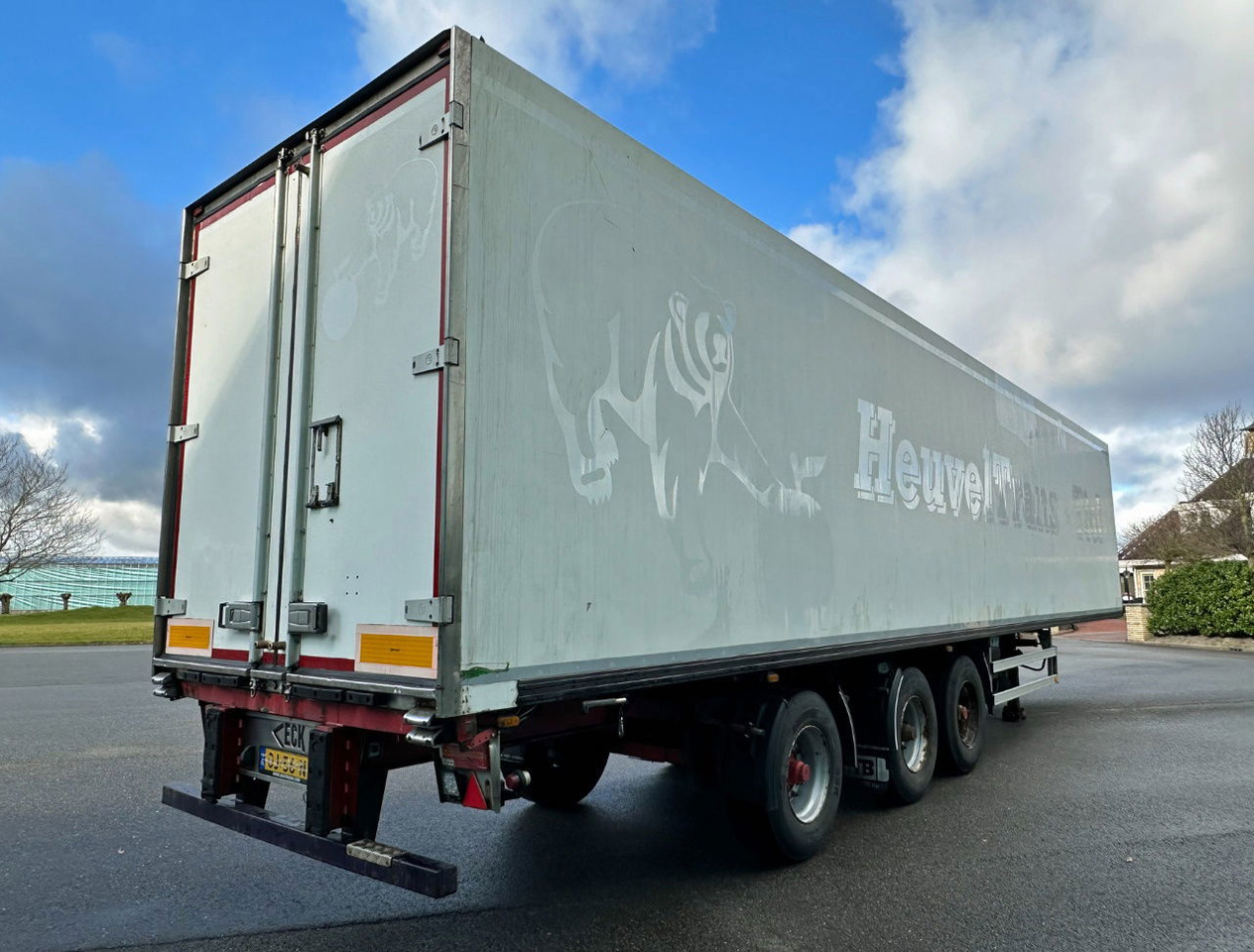 Van Eck 3 AS Koel Vries Carrier Vector 1800 Zeer Mooi Chassis Stuuras Tridec - Semi-remorque frigorifique: photos 4 Van Eck 3 AS Koel Vries Carrier Vector 1800 Zeer Mooi Chassis Stuuras Tridec - Semi-remorque frigorifique: photos 4