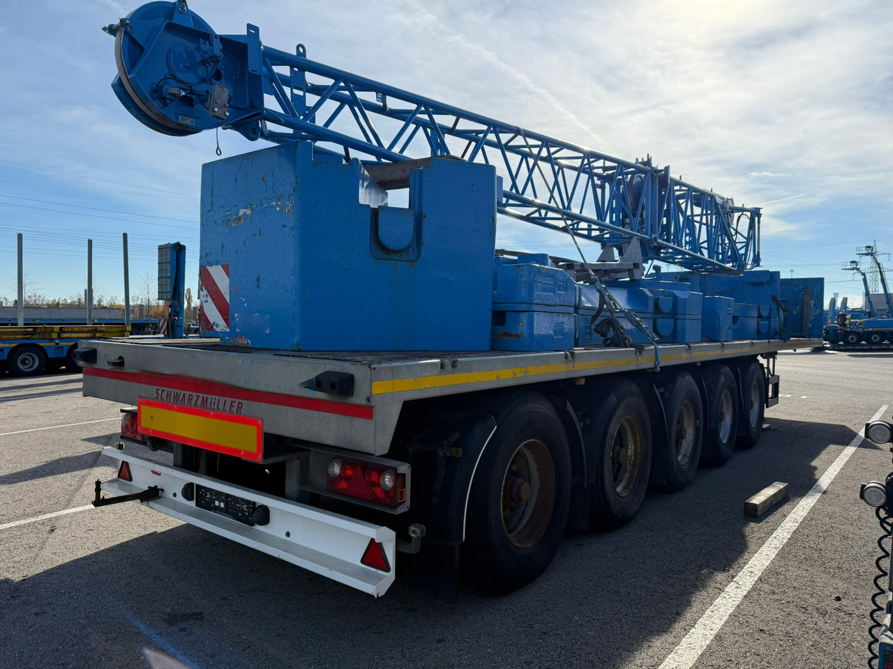 Schwarzmüller 5 Achser - Semi-remorque plateau: photos 1 Schwarzmüller 5 Achser - Semi-remorque plateau: photos 1
