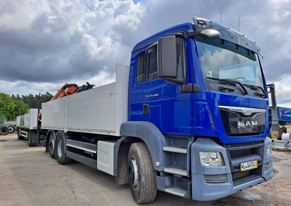 MAN TGS 26.400 Budowlanka Euro 6 - Camion plateau, Camion grue: photos 2 MAN TGS 26.400 Budowlanka Euro 6 - Camion plateau, Camion grue: photos 2