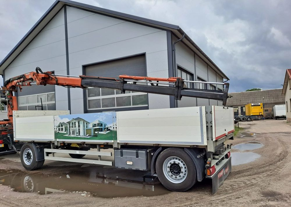 Camion grue, Camion plateau MAN TGS 26.400 Budowlanka Euro 6: photos 9