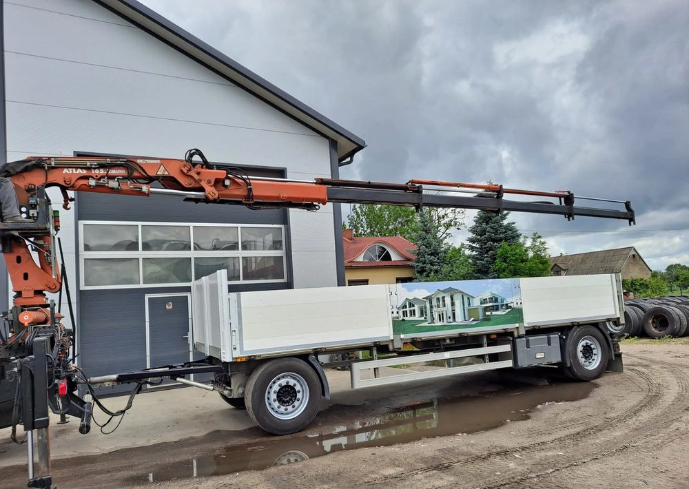 Camion grue, Camion plateau MAN TGS 26.400 Budowlanka Euro 6: photos 10