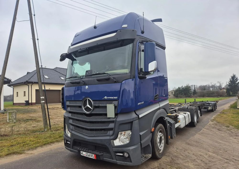 Mercedes-Benz Actros 2542 JUMBO Zestaw Euro 6 - Châssis cabine: photos 1 Mercedes-Benz Actros 2542 JUMBO Zestaw Euro 6 - Châssis cabine: photos 1