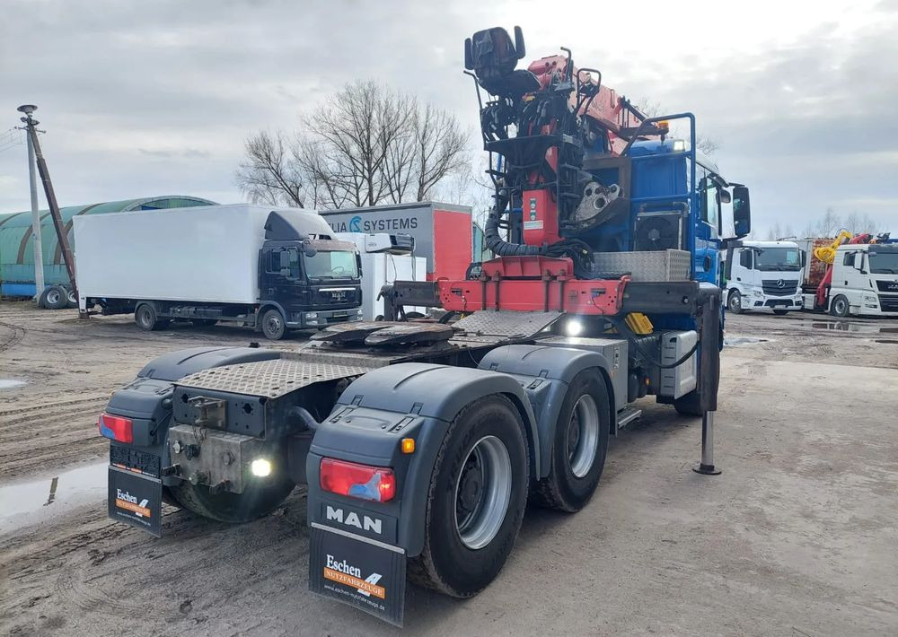 MAN TGS 26-480 6x4 do drewna PALFINGER Epsilon S 270L83 - Tracteur routier: photos 3 MAN TGS 26-480 6x4 do drewna PALFINGER Epsilon S 270L83 - Tracteur routier: photos 3