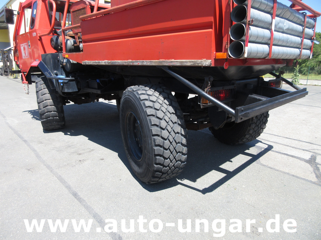 Camion de pompier BRIMONT PM ETR Feuerwehr 4x4x4 AHK verwindbarer Rahmen Off-Road Winde Kriechgang: photos 29
