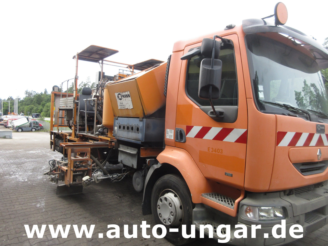 Hofmann H75 - 1000 Thermoplastic Roadmarking Machine Truck Mounted Hot Paint - Travaux routiers: photos 2 Hofmann H75 - 1000 Thermoplastic Roadmarking Machine Truck Mounted Hot Paint - Travaux routiers: photos 2