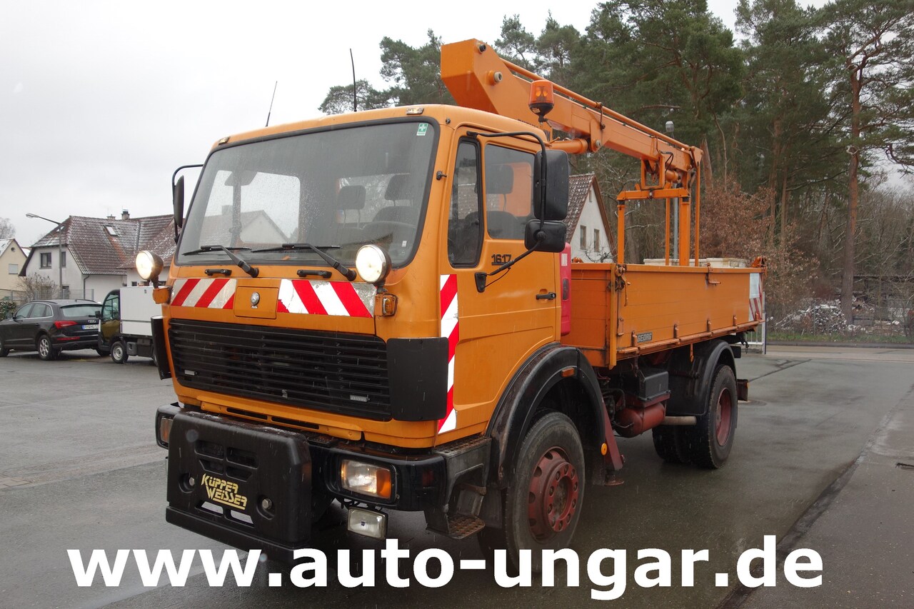 MERCEDES-BENZ Mercedes 1617 AK 4x4 Kipper Ruthmann K 115 Steiger Arbeitsbühne Kommunalfahrzeug - Camion benne: photos 4 MERCEDES-BENZ Mercedes 1617 AK 4x4 Kipper Ruthmann K 115 Steiger Arbeitsbühne Kommunalfahrzeug - Camion benne: photos 4