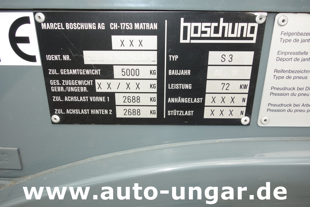 Véhicule de voirie/ Spécial Boschung S3 Wasserfass Kipper 4-Rad-Lenkung Multicar Kommunalfahrzeug Geräteträger: photos 19