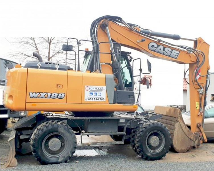 Case WX 188 (20.5t) low hours - Pelle sur pneus: photos 2 Case WX 188 (20.5t) low hours - Pelle sur pneus: photos 2