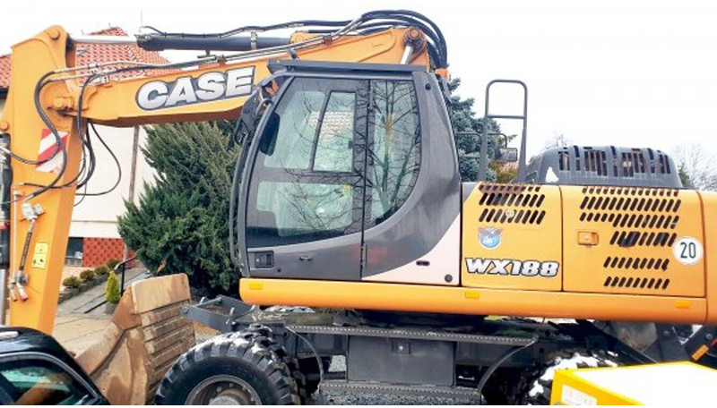 Case WX 188 (20.5t) low hours - Pelle sur pneus: photos 3 Case WX 188 (20.5t) low hours - Pelle sur pneus: photos 3
