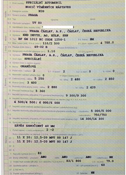 Praga UV 80 +Kobit - Engins de chantier: photos 4 Praga UV 80 +Kobit - Engins de chantier: photos 4