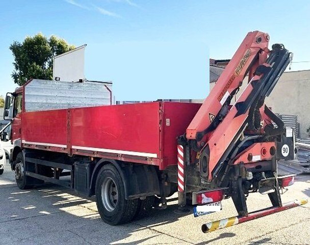 MAN 6m TGM 18.340 +Palfinger 12001 radio - Camion plateau, Camion grue: photos 2 MAN 6m TGM 18.340 +Palfinger 12001 radio - Camion plateau, Camion grue: photos 2