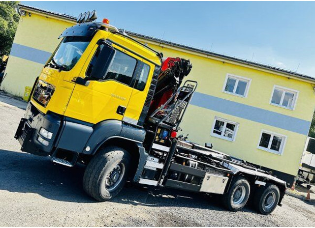 MAN TGS 33.440 - Camion ampliroll, Camion grue: photos 1 MAN TGS 33.440 - Camion ampliroll, Camion grue: photos 1
