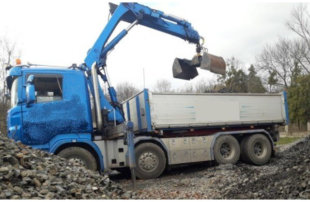 Scania 8x4 bord. R500 +23m crane en crédit-bail Scania 8x4 bord. R500 +23m crane: photos 10