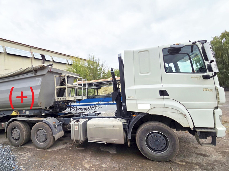 Tatra 6x6 hydr. 75/48t Phoenix 158/DAF (TRACTOR docs/kfz!) - Tracteur routier: photos 3 Tatra 6x6 hydr. 75/48t Phoenix 158/DAF (TRACTOR docs/kfz!) - Tracteur routier: photos 3