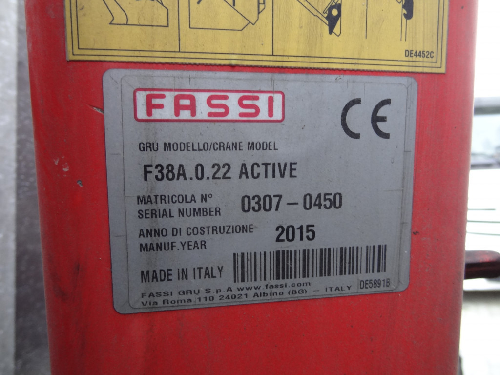 Iveco EuroCargo 120E25 Fassi F38 - Camion plateau, Camion grue: photos 5 Iveco EuroCargo 120E25 Fassi F38 - Camion plateau, Camion grue: photos 5